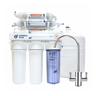 Фільтр зворотного осмосу Mineral Plus Active 7  08024-92 фото