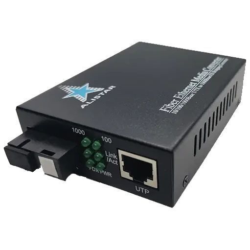 ALISTAR X3G 1G 10/100/1000BASE-T RJ-45 - 1000BASE-LX 1SM WDM SC 20KM TX1310/RX1550nm Медіаконвертор 99-00020859 фото