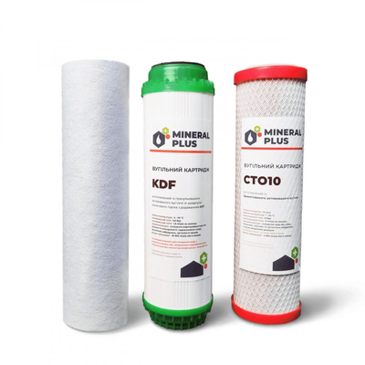 Комплект картриджів до системи Mineral Plus Max  08011-92 фото