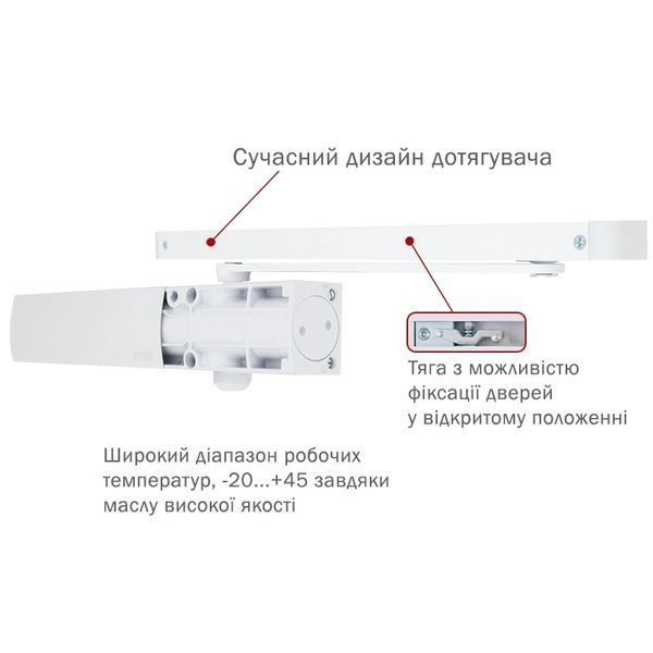 Дотягувач RYOBI 1200 D-1200T WHITE 99-00012860 фото