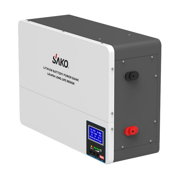 Акумуляторна батарея настінна SK-51.2V100Ah Li-Wall series LiFePО4 Sako 42-00156 фото