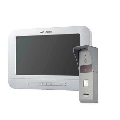 Комплект домофон + панель виклику Hikvision DS-KIS203Т 99-00005957 фото