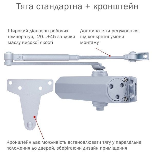 Дотягувач RYOBI D-2005V SILVER BC UNIV_ARM 99-00012879 фото