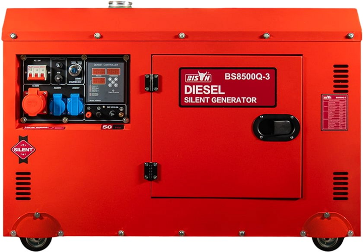 Дизельний генератор BS8500Q-3 Bison 41-00413 фото