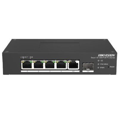 Hikvision DS-3T1306P-SI/HS PoE Коммутатор 4 порта управляемый 99-00015585 фото