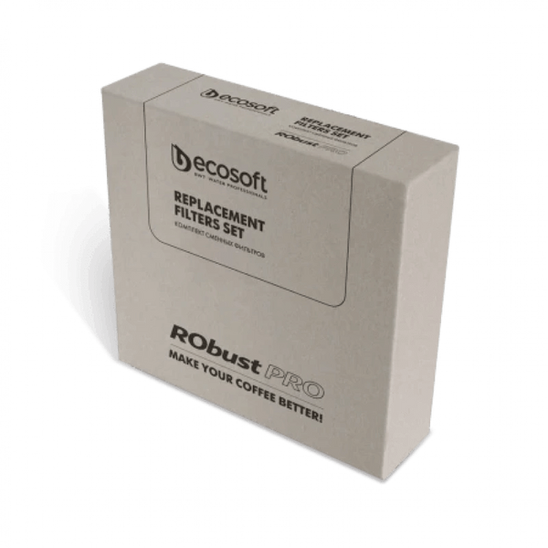 Комплект картриджей 1-2-3-4 Ecosoft для фильтра RObust COFFEE  04397-96 фото
