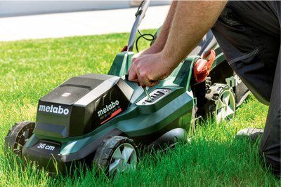 Metabo RM 36 18 LTX BL (601716650) Аккумуляторная газонокосилка 31653 фото