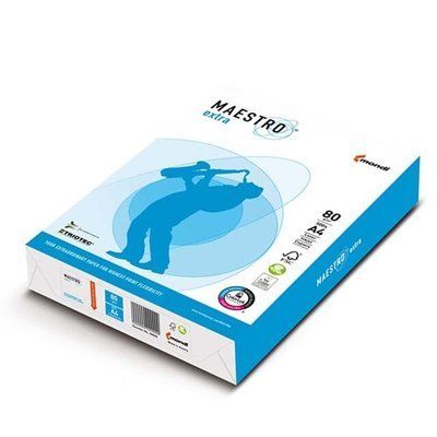 Офісний папір А4 Maestro Extra клас A+ 80 г/м2 500 аркушів 040924010 фото