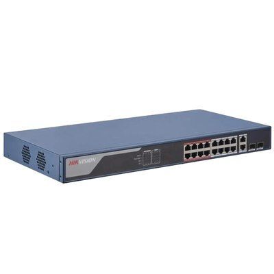 Hikvision DS-3E1318P-EI(B) PoE Коммутатор 16 портов управляемый 99-00021718 фото