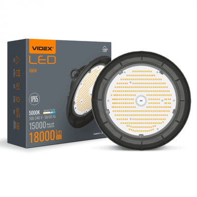 VIDEX 100W 5000K 220V LED світильник висотний ХайБей 32108 фото