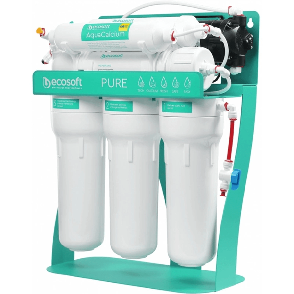 Фільтр зворотного осмосу Ecosoft P&rsquo;URE AquaCalcium Mint з помпою на станині 04376-96 фото