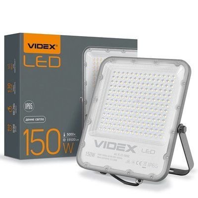 VIDEX 500Lm 5000K 3.2 V LED прожектор автономний 32131 фото