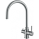 Трьохпозиційний змішувач Fabiano SKFC 90 ST Inox  78060-22 фото 1