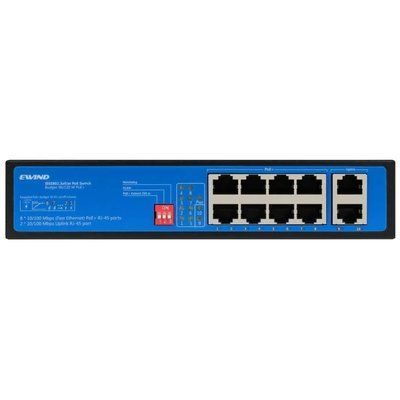 Ewind EW-S1910CF-AP PoE Комутатор 10 портів некерований 99-00018260 фото