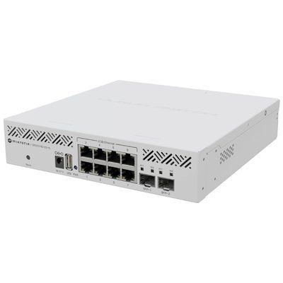 MikroTik CRS310-8G+2S+IN Коммутатор 8 портов управляемый 99-00016959 фото