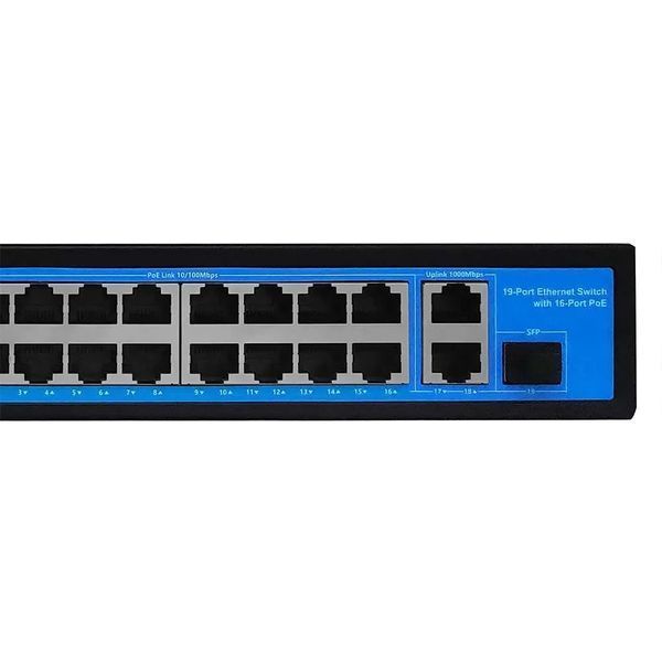 Ewind EW-S1919CF-AP PoE Комутатор 19 портів некерований 99-00018262 фото