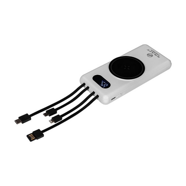 Power Bank KPB-1110W (10000 mAh) White Kraft 43-00098 фото