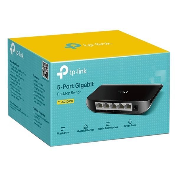 TP-Link TL-SG1005D 5-портовый гигабитный настольный коммутатор 99-00010936 фото